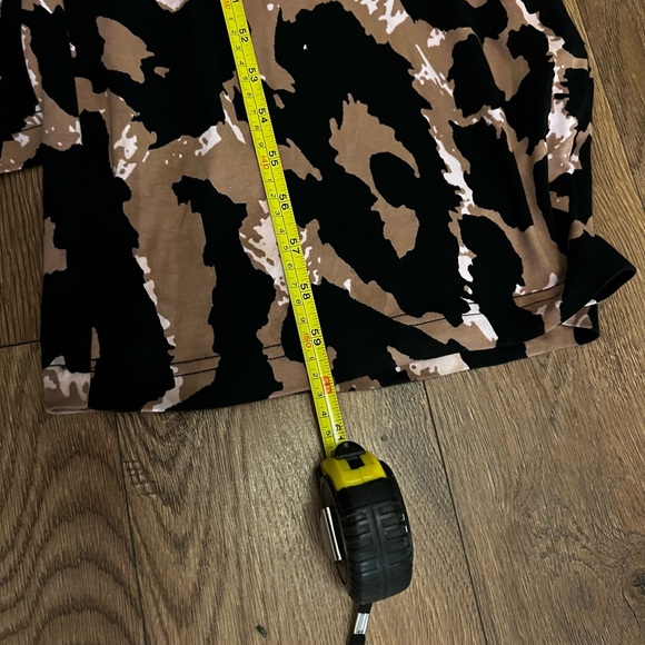 DFV Diane Von Furstenberg Target Women's Halter Leopard Neutral Jumpsuit Size L - Picture 8 of 9